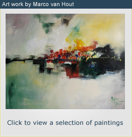 Marco van Hout - abstract paintings